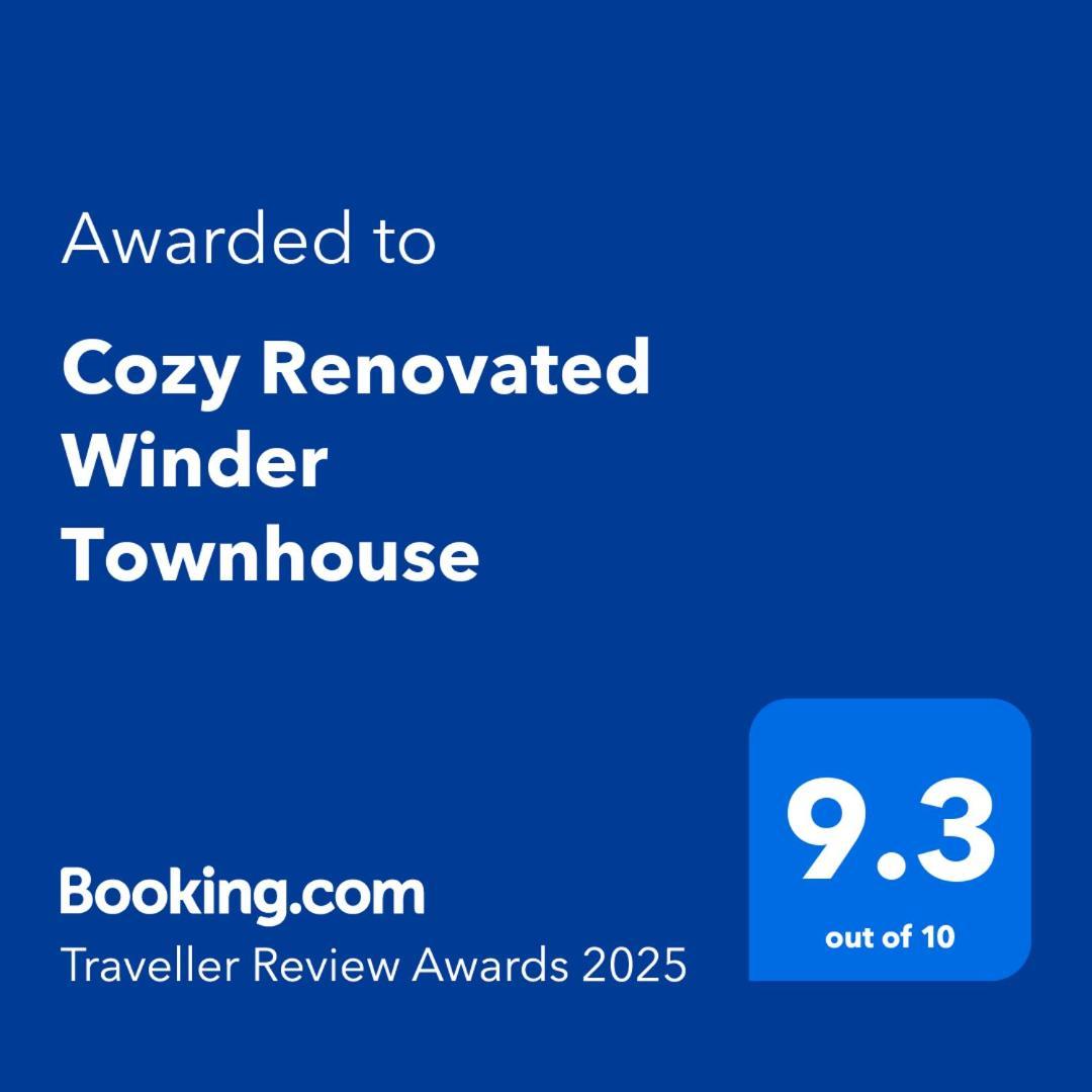 Cozy Renovated Winder Townhouse Traveller Awards 2025 Winner Luaran gambar